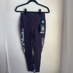 Skechers Purple and Floral Leggings